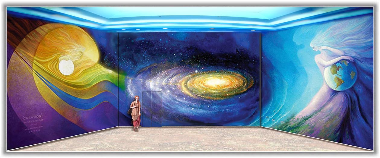 Mural of creation